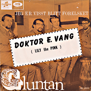 I 1969 var det bare Beatles som solgte flere plater enn Gluntan! Her med «Dr. E. Wang»