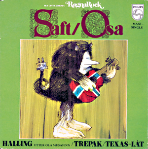 Samarbeidet mellom Saft og folkemusikeren Sigbjørn Bernhoft Osa ble en suksess da de spilte sammen på Ragnarock-festivalen i Oslo sommeren 1973, og de tre låtene herfra ble utgitt på single