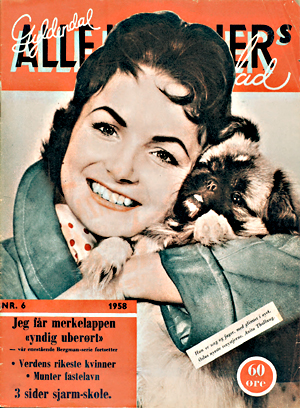I 1957 slo Anita Thallaug igjennom som revyartist i forestillingen ''Skjegg og ballade'' på Chat Noir, og i en tiårsperiode var hun både revy- og sangstjerne i Norge, med bl.a. et titalls singler (Alle Kvinner, 1958)