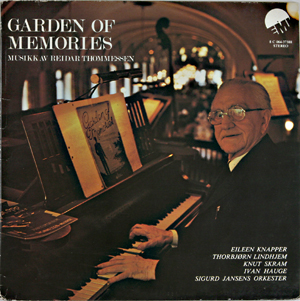 Reidar Thommessens karriere som komponist og pianist varte i 75 år. På ''Garden Of Memories'' (1979) spiller stort orkester og solister under Sigurd Jansens ledelse noen av de mest kjente sangene hans